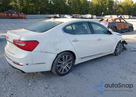 2014 Kia Cadenza Premium из США, поврежденный, VIN KNALN4D75E5140579